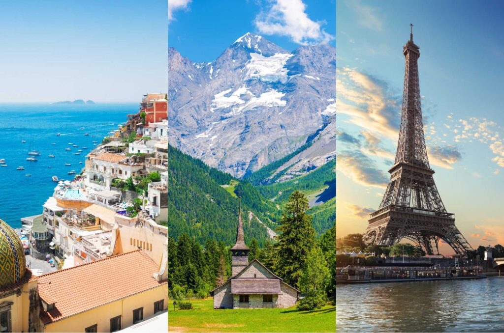 Paris, Switzerland & Italy Explorer